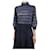 Marc by Marc Jacobs Navy lurex gestreifter Pullover - Größe XS Marineblau  - Ansicht 1