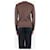 Autre Marque Brauner V-Ausschnitt-Pullover - Größe XS  - Ansicht 2