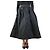 Autre Marque Falda burbuja de tafetán negro - talla L