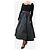 Autre Marque Falda burbuja de tafetán negro - talla L - vista 2