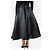 Autre Marque Falda burbuja de tafetán negro - talla L - vista 3