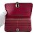 Cartera Larga Dogon de Hermès en Rojo Roja Gris pardo - vista 7