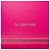 Borsa Hourglass piccola in pelle box lucida rosa di Balenciaga - vista 5