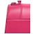 Borsa Hourglass piccola in pelle box lucida rosa di Balenciaga - vista 9