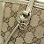 Borsa a mano Gucci GG Canvas Bree Small Beige D'oro - vista 8