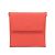 Monedero Bastia Verso en cuero Chèvre de Hermès Rosa Beige