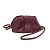 Monedero de cuero Bottega Veneta, Burdeos