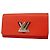 Louis Vuitton Epi Twist Langbörse Rot
