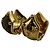 Earcuff Louis Vuitton in Marrone e Oro D'oro - vista 2