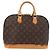 Borsa Alma Louis Vuitton in tela Monogram PM Marrone - vista 2