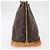 Borsa Alma Louis Vuitton in tela Monogram PM Marrone - vista 3