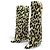 NOVAS BOTAS DE SALTO GIVENCHY SHARK EM COURO DE LEOPARDO TAMANHO 40