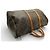 BORSA DA VIAGGIO A MANO LOUIS VUITTON KEEPALL 50 M41426 MONOGRAM Marrone - vista 6