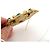 VINTAGE CHANEL GRIPOIX BROSCHE 1984 CABOCHONSTEINE GLASPAW STRASS BROSCHE Golden - Ansicht 7