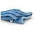 Hermès SERVIETTE DE PLAGE HERMES LES BALEINES GM TAPIS DE BAIN BLEU WHALE TOWEL - vue 7