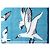 Hermès HERMES BEACH TOWEL LES MOUETTES PM 100 CM BLUE - view 3
