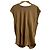 Autre Marque IENA Back Knot Linen Blend Pullover Bronze