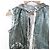 Maison Martin Margiela Blusa sin mangas de algodón Maison Margiela 22SS Verde - vista 6