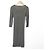 Vestido de seda y algodón Max Mara WEEKEND Negro - vista 2