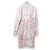 Cardigan largo de seda Brides de Gala en Fleurs de Hermès 34 Rosa - vista 4