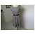 Abito a ruota Steffen Schraut blu navy e bianco cotone - vista 4