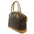 Louis Vuitton Monogram Lockit horizontale Handtasche Braun Weiß Monogramm - Ansicht 3