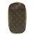 Borsa Pochette Ganju Monogram Louis Vuitton Marrone Nero Monogramma - vista 2