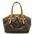 Borsa Tote Louis Vuitton Monogram Tivoli GM Marrone Nero Monogramma
