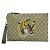 Borsa Clutch Gucci GG Supreme Multicolore Beige Cachi Giallo