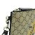 Borsa Clutch Gucci GG Supreme Multicolore Beige Cachi Giallo - vista 5