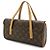 Borsa Monogram Sonatine M51902 di Louis Vuitton Marrone Nero Monogramma - vista 3