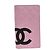 Billetera Bifold de Cuero Chanel Cambon Rosa