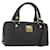 MCM Visetos logogramme Canvas and Leather Nero