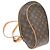 Ellipse Rucksack aus Monogramm-Canvas von Louis Vuitton Braun - Ansicht 4