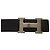 Hermès Wendegürtel H 32mm aus schwarzem und orangefarbenem Togo-Leder mit silberner Schnalle Größe 80 - Ansicht 9