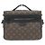 Borsa a tracolla Louis Vuitton Monogram Macassar LV Trail Marrone - vista 2