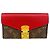 Portafoglio Lungo Pallas Monogram Louis Vuitton Marrone Fuschia