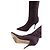 Valentino Botas de ante morado Púrpura - vista 6