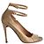 Alaïa Goldene Lederabsätze