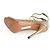 Alaïa Goldene Lederabsätze - Ansicht 6