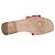 HERMÈS - Sandali Aloha Hermès in suede arancione (T37.5) - vista 3