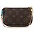 LOUIS VUITTON - Mini Pochette Acessório Louis Vuitton em Lona Monogramada Edição Limitada Multicor - vista 3