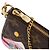 LOUIS VUITTON - Mini Pochette Acessório Louis Vuitton em Lona Monogramada Edição Limitada Multicor - vista 4