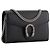 GUCCI - Borsa a tracolla Dionysus Gucci in pelle granulata nera Nero - vista 2