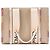 CHLOÉ - Borsa Tote Woody Chloé in Lino Beige Edizione Limitata Multicolore - vista 3