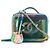 CHANEL - Bolsa de ombro Vanity Rainbow Chanel em PVC e couro iridescente edição limitada Multicor