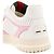 GUCCI - Sneakers Re-Web Gucci in pelle bianca e rosa (T38) Bianco - vista 5