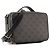 Céline CELINE - Borsa a tracolla Triomphe Celine in pelle nera e tela rivestita Nero - vista 2