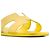 HERMÈS - Sandali Oran Hermès in pelle granulata gialla (T37) Giallo - vista 4