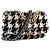 CHANEL - Bolso de hombro 19 Chanel en tweed negro y blanco - vista 2
